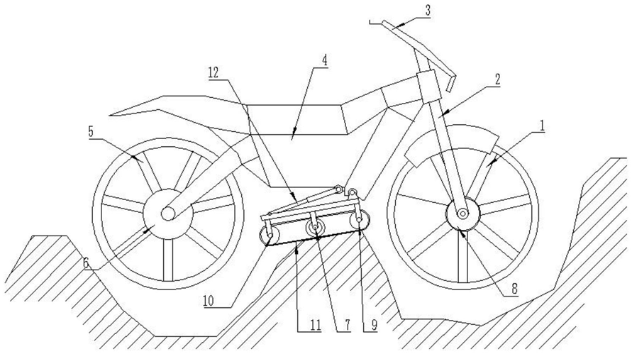 AdmitJet Off road electric motorcycle Utility Model Intellectual Property