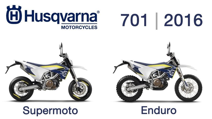 Motocross Twin 2023 Husqvarna 701 Supermoto & Enduro